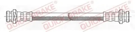 Bremsschlauch Vorderachse links Vorderachse rechts außen außen QUICK BRAKE 27.096 Bild Bremsschlauch Vorderachse links Vorderachse rechts außen außen QUICK BRAKE 27.096