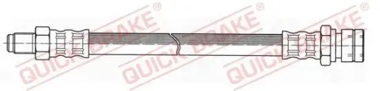 Bremsschlauch Vorderachse links Vorderachse rechts QUICK BRAKE 32.076 Bild Bremsschlauch Vorderachse links Vorderachse rechts QUICK BRAKE 32.076