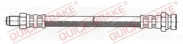 Bremsschlauch Vorderachse links Vorderachse rechts innen innen QUICK BRAKE 32.089
