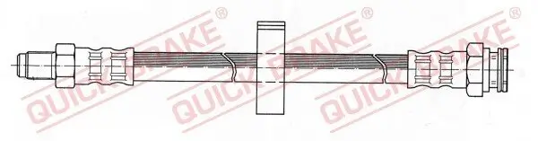 Bremsschlauch mitte QUICK BRAKE 32.108