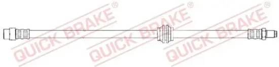 Bremsschlauch Vorderachse links Vorderachse rechts QUICK BRAKE 32.115 Bild Bremsschlauch Vorderachse links Vorderachse rechts QUICK BRAKE 32.115