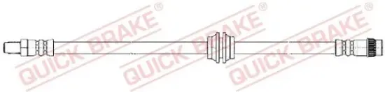 Bremsschlauch Vorderachse links Vorderachse rechts QUICK BRAKE 32.117 Bild Bremsschlauch Vorderachse links Vorderachse rechts QUICK BRAKE 32.117