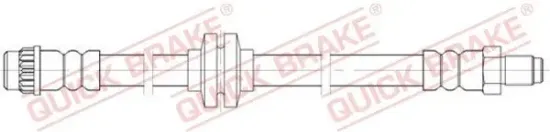 Bremsschlauch Vorderachse links Vorderachse rechts QUICK BRAKE 32.126 Bild Bremsschlauch Vorderachse links Vorderachse rechts QUICK BRAKE 32.126