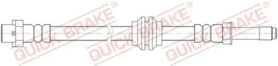 Bremsschlauch Vorderachse links Vorderachse rechts QUICK BRAKE 32.127 Bild Bremsschlauch Vorderachse links Vorderachse rechts QUICK BRAKE 32.127