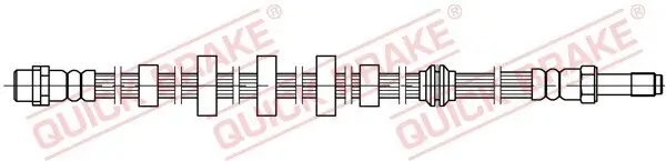 Bremsschlauch QUICK BRAKE 32.208