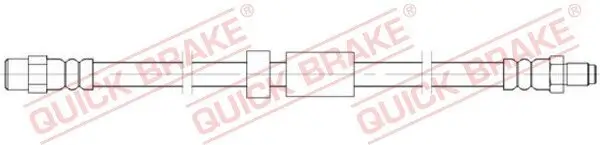 Bremsschlauch Vorderachse links Vorderachse rechts QUICK BRAKE 32.213