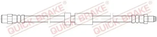 Bremsschlauch Vorderachse links Vorderachse rechts QUICK BRAKE 32.213 Bild Bremsschlauch Vorderachse links Vorderachse rechts QUICK BRAKE 32.213