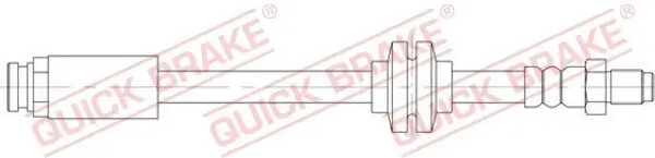 Bremsschlauch Vorderachse links Vorderachse rechts QUICK BRAKE 32.215