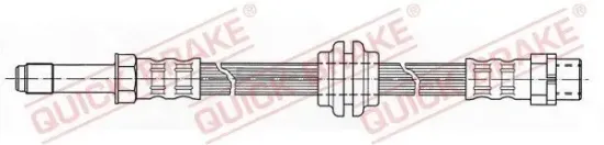 Bremsschlauch Vorderachse links Vorderachse rechts QUICK BRAKE 32.329 Bild Bremsschlauch Vorderachse links Vorderachse rechts QUICK BRAKE 32.329