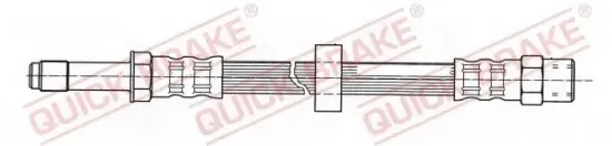 Bremsschlauch Vorderachse links Vorderachse rechts QUICK BRAKE 32.333 Bild Bremsschlauch Vorderachse links Vorderachse rechts QUICK BRAKE 32.333