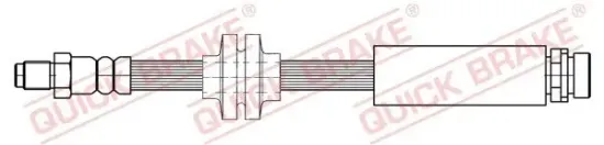 Bremsschlauch Hinterachse links Hinterachse rechts QUICK BRAKE 32.416 Bild Bremsschlauch Hinterachse links Hinterachse rechts QUICK BRAKE 32.416