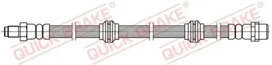 Bremsschlauch Hinterachse links Hinterachse rechts QUICK BRAKE 32.417 Bild Bremsschlauch Hinterachse links Hinterachse rechts QUICK BRAKE 32.417