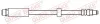 Bremsschlauch Hinterachse links Hinterachse rechts QUICK BRAKE 32.423