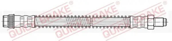 Bremsschlauch Hinterachse links Hinterachse rechts außen außen QUICK BRAKE 32.501