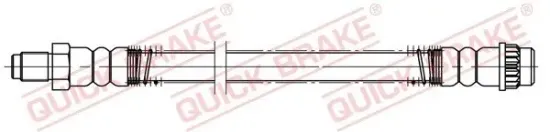 Bremsschlauch Hinterachse links Hinterachse rechts außen außen QUICK BRAKE 32.513 Bild Bremsschlauch Hinterachse links Hinterachse rechts außen außen QUICK BRAKE 32.513