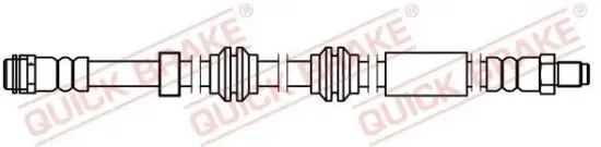 Bremsschlauch Vorderachse links Vorderachse rechts QUICK BRAKE 32.705 Bild Bremsschlauch Vorderachse links Vorderachse rechts QUICK BRAKE 32.705