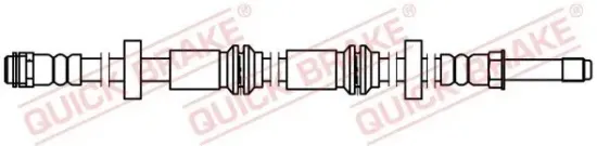 Bremsschlauch Vorderachse links Vorderachse rechts QUICK BRAKE 32.706 Bild Bremsschlauch Vorderachse links Vorderachse rechts QUICK BRAKE 32.706