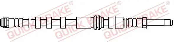 Bremsschlauch Hinterachse links Hinterachse rechts QUICK BRAKE 32.709