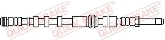 Bremsschlauch Hinterachse links Hinterachse rechts QUICK BRAKE 32.709 Bild Bremsschlauch Hinterachse links Hinterachse rechts QUICK BRAKE 32.709