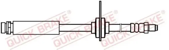 Bremsschlauch QUICK BRAKE 32.712 Bild Bremsschlauch QUICK BRAKE 32.712