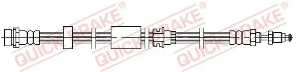 Bremsschlauch Vorderachse links Vorderachse rechts QUICK BRAKE 32.800