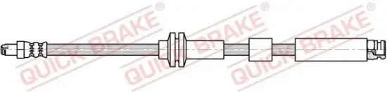 Bremsschlauch Vorderachse links Vorderachse rechts QUICK BRAKE 32.811 Bild Bremsschlauch Vorderachse links Vorderachse rechts QUICK BRAKE 32.811