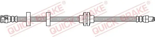 Bremsschlauch Vorderachse links Vorderachse rechts QUICK BRAKE 32.819