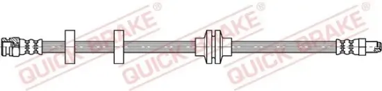 Bremsschlauch Vorderachse links Vorderachse rechts QUICK BRAKE 32.819 Bild Bremsschlauch Vorderachse links Vorderachse rechts QUICK BRAKE 32.819