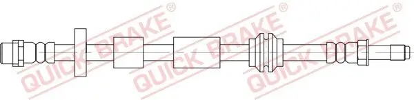 Bremsschlauch Vorderachse links Vorderachse rechts QUICK BRAKE 32.836