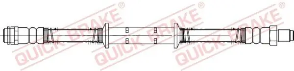 Bremsschlauch Vorderachse links Vorderachse rechts QUICK BRAKE 32.843
