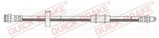 Bremsschlauch Vorderachse links Vorderachse rechts QUICK BRAKE 32.936 Bild Bremsschlauch Vorderachse links Vorderachse rechts QUICK BRAKE 32.936