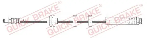 Bremsschlauch Vorderachse rechts QUICK BRAKE 32.968