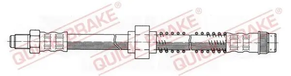 Bremsschlauch Vorderachse links Vorderachse rechts QUICK BRAKE 32.973