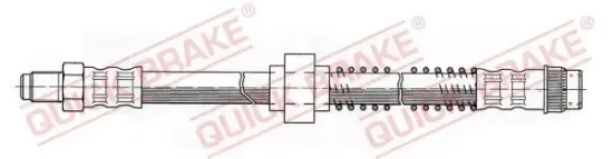 Bremsschlauch Vorderachse links Vorderachse rechts QUICK BRAKE 32.973 Bild Bremsschlauch Vorderachse links Vorderachse rechts QUICK BRAKE 32.973