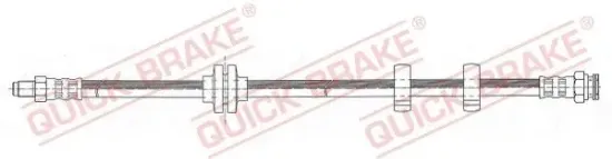 Bremsschlauch Vorderachse links Vorderachse rechts QUICK BRAKE 32.980 Bild Bremsschlauch Vorderachse links Vorderachse rechts QUICK BRAKE 32.980