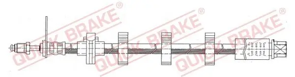 Bremsschlauch Vorderachse rechts QUICK BRAKE 32.984