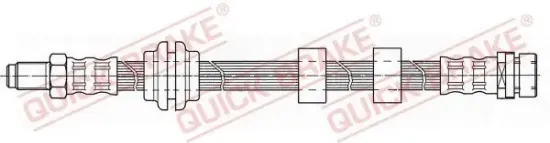Bremsschlauch Vorderachse links Vorderachse rechts QUICK BRAKE 32.986 Bild Bremsschlauch Vorderachse links Vorderachse rechts QUICK BRAKE 32.986
