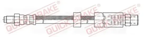 Bremsschlauch Hinterachse links Hinterachse rechts außen außen QUICK BRAKE 32.988 Bild Bremsschlauch Hinterachse links Hinterachse rechts außen außen QUICK BRAKE 32.988