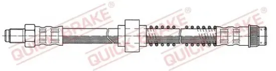 Bremsschlauch Vorderachse links Vorderachse rechts QUICK BRAKE 32.990 Bild Bremsschlauch Vorderachse links Vorderachse rechts QUICK BRAKE 32.990