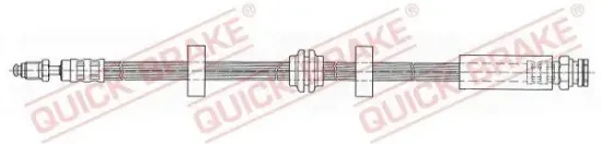 Bremsschlauch Vorderachse links Vorderachse rechts QUICK BRAKE 32.991 Bild Bremsschlauch Vorderachse links Vorderachse rechts QUICK BRAKE 32.991