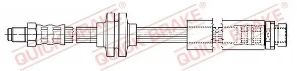 Bremsschlauch QUICK BRAKE 35.902