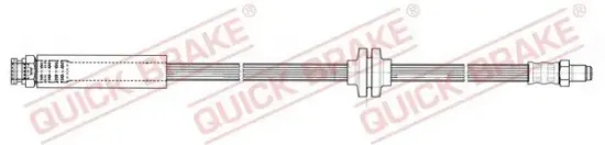Bremsschlauch Vorderachse links Vorderachse rechts QUICK BRAKE 35.907 Bild Bremsschlauch Vorderachse links Vorderachse rechts QUICK BRAKE 35.907