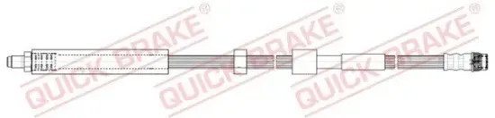 Bremsschlauch Vorderachse links Vorderachse rechts QUICK BRAKE 35.908 Bild Bremsschlauch Vorderachse links Vorderachse rechts QUICK BRAKE 35.908