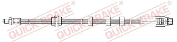 Bremsschlauch Vorderachse links Vorderachse rechts QUICK BRAKE 35.911