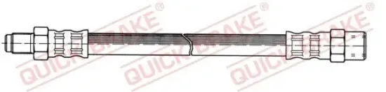 Bremsschlauch Hinterachse links Hinterachse rechts QUICK BRAKE 37.025 Bild Bremsschlauch Hinterachse links Hinterachse rechts QUICK BRAKE 37.025