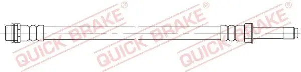 Bremsschlauch Hinterachse links QUICK BRAKE 37.041