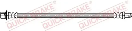 Bremsschlauch Hinterachse links Hinterachse rechts außen außen QUICK BRAKE 37.047 Bild Bremsschlauch Hinterachse links Hinterachse rechts außen außen QUICK BRAKE 37.047