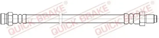 Bremsschlauch Hinterachse links Hinterachse rechts außen außen QUICK BRAKE 37.048 Bild Bremsschlauch Hinterachse links Hinterachse rechts außen außen QUICK BRAKE 37.048