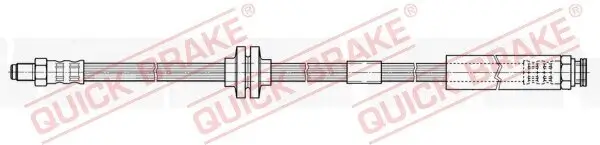 Bremsschlauch Vorderachse links Vorderachse rechts QUICK BRAKE 37.901
