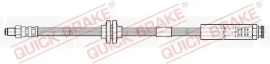 Bremsschlauch Vorderachse links Vorderachse rechts QUICK BRAKE 37.901 Bild Bremsschlauch Vorderachse links Vorderachse rechts QUICK BRAKE 37.901